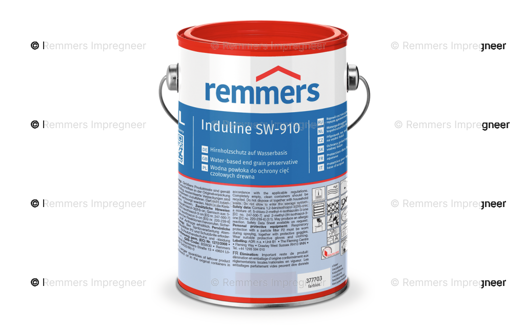 Professionele verwerking van Remmers Induline SW-910 op kopshout – waterafstotend en elastisch
