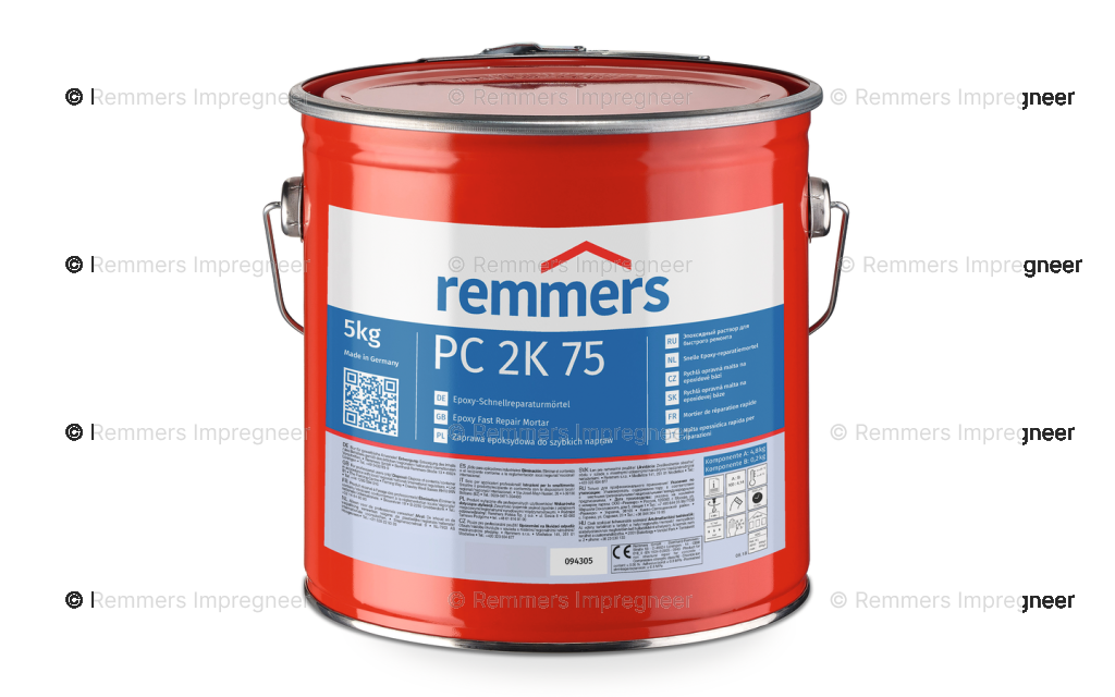 Remmers PC 2K 75 epoxyharsmortel – 5 kg verpakking