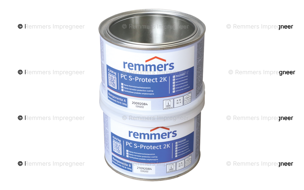Remmers PC S-Protect 2K – 2-componenten corrosiebescherming voor betonijzer en metalen onderdelen.