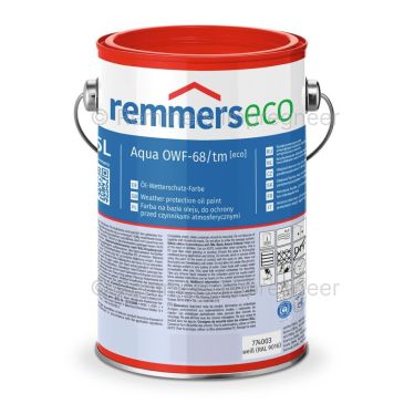 Aqua OWF-68/tm Oliebeits All Weather Protect [eco] – duurzame dekkende matte houtbeits voor kwetsbare houtoppervlakken binnen en buiten, verkrijgbaar in RAL-kleuren