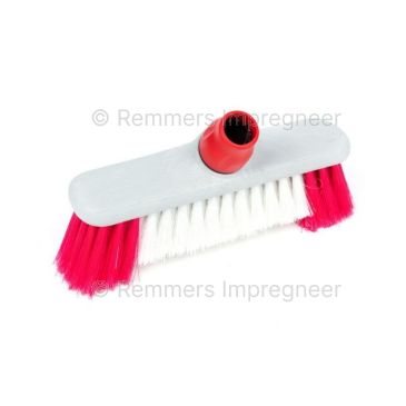 Luiwagen met half harde haren voor professionele reiniging van coatingvloeren met Remmers producten