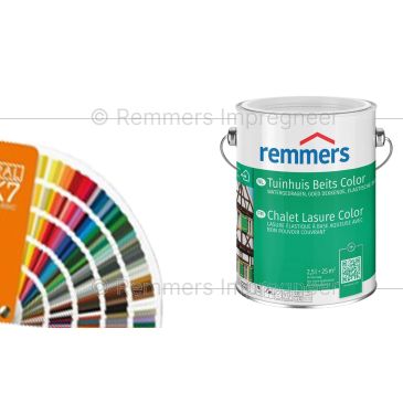 Tuinhuis Beits Color RAL kleuren